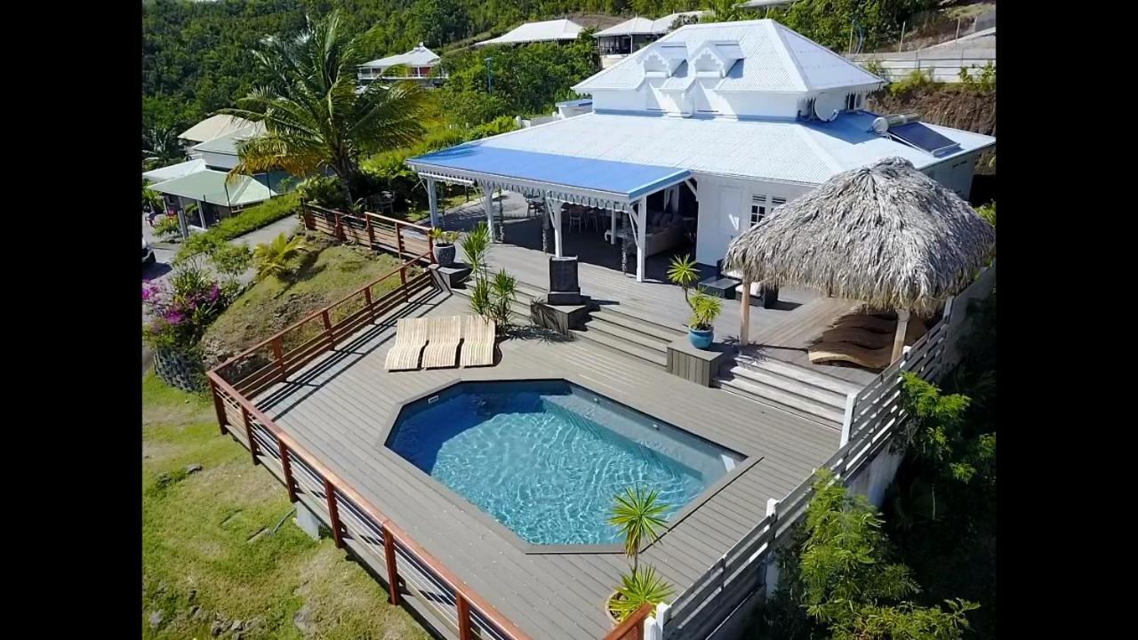 La Villa Coconut Vue A 180° Mer Rocher Du Diamant Ле-Диаман Экстерьер фото
