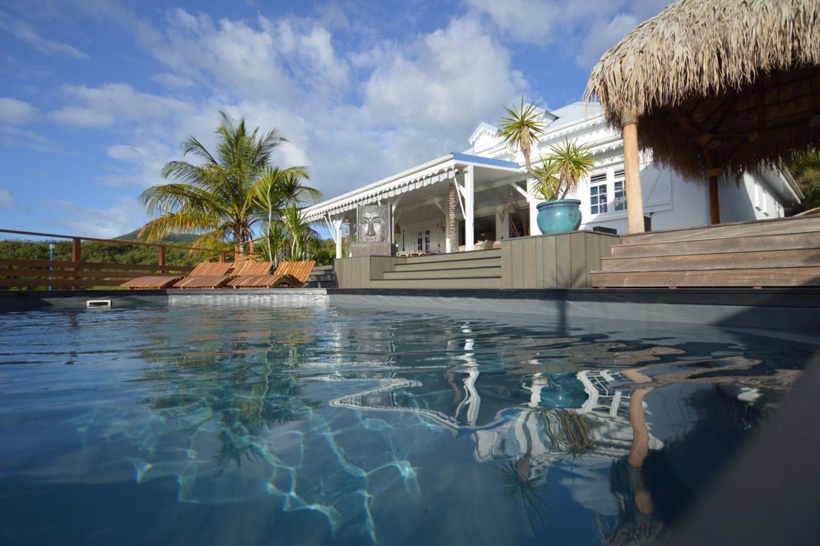 La Villa Coconut Vue A 180° Mer Rocher Du Diamant Ле-Диаман Экстерьер фото